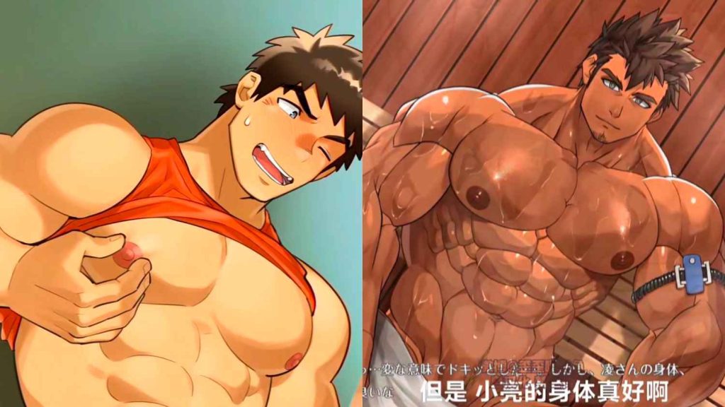 Saka太太[26+27] 更衣室公开紫薇现场直播！+在同志桑拿室享受汗流浃背的同性恋⭐爱！