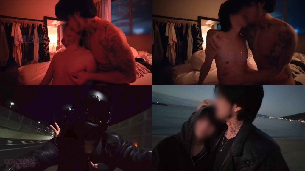 花臂夫夫2025.10.25-夜晚缠绵，清晨骑机车带猫猫去看日出